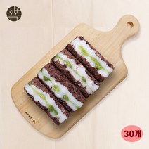 찰떡 완두베기 팥 수제 떡 주문 햅 찹쌀 영양 천일염 당일생산 속이편한 어르신간식 서울유명떡집, 30개입, 75g
