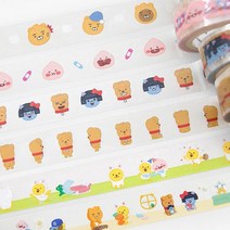 카카오프렌즈 리틀 프렌즈 데코테이프, 8. 리틀프렌즈