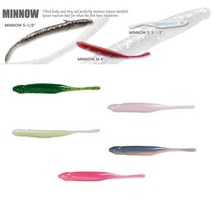 에코기어 미노우M 4인치 소프트베이트 루어웜, 016