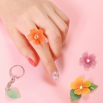 자체브랜드 슈링클 꽃모양 마술종이 슈링크필름 매직폴리