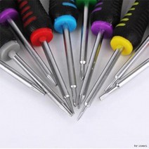 기타 아이폰드라이버세트 드라이버 별나사 일자 십자 너트, 8번 2.0 cross screwdriver(보라)