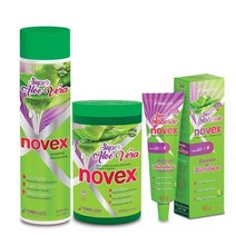 NOVEX Aloe Vera Infusion Hair Treatment Recharge Bundle, Aloe Vera Infusion Hair Treatm