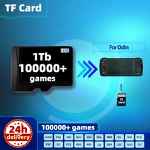 레트로게임 오딘 2 프로 메모리용 TF 카드 모든 에뮬레이터 사전 설치 레트로 게임 PS2 PSP 휴대용 콘솔 휴대용 512G 1T Rp3 플러스, 4.512G 70000 GAMES
