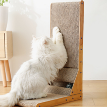 올투펫 고양이 스크래쳐 수직형 부착형 가구보호 캣닢포함, 부착형 수직 스크래쳐