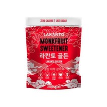 무설탕 설탕대체제 설탕 라칸토 건강식단 나한과 나한과설탕 설탕대신 천연감미료 250g 설탕대체 골드, 단품, 단품