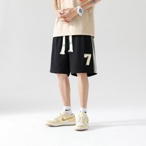 Dline 남자 농구 대형 크기 반바지 2022 여름 새로운 한국 줄무늬 카구아 패션 남성 여름 힙합 무릎 길이 스웨트 팬츠 트레이닝 반바지 농구복 조던 반바지 언더아머 반바지