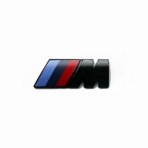 굿즈인홈 M엠블럼유광블랙 BMW 유광블랙 M엠블럼 트렁크엠블럼 M 사이드엠블럼 휀다 엠블럼 스티커 휠하우스 엠블럼장식, 트렁크