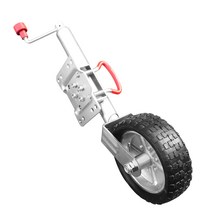 핸드 트레일러 휠 바퀴 카라반 다리 부속 캠핑카 자키, 상세 페이지 참고, 8인치(설치 패키지 포함)