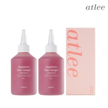 1+1 애트리 라즈베리 헤어식초 셀프 탈모 두피 케어 윤기 보습 스케일링 강화 트리트먼트 200ml (2개), 라즈베리 헤어식초 200ml 2개
