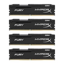 킹스톤 Kingston 데스크탑 오버 클럭 PC 메모리 DDR4-2666 8GBx4 매 HyperX FURY CL16 1.2V HX426C16FB2K432