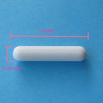 막대자석 네오디뮴 마그네틱 바 자석봉 5PcsType C 자기 교반기 바 PTFE 믹서 실험실 실험용 막대 길이 5mm, 09 7x30mm