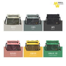 미니멀웍스 사코 슈 백 캠핑가방 6가지 색상, 핑크샌드
