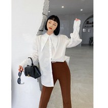 김비서블라우스 왕리본 여름 블라우스 곱창 봄 벌룬 4 5 월 결혼식 하객룩