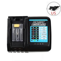 dc18rc for makita 18v 드릴 배터리 충전기 3a 리튬 이온 충전기 for makita 14.4v 18v lxt bl1815 bl1860 bl1430 bl1450, 우리를