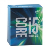 Intel 인텔 BX80662I56600K 코어 i5 6600K 3.50 GHz 쿼드 스카이레이크 데스크탑 프로세서 소켓 LGA 1151 6MB 캐시, 프로세서 전용