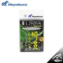 하야부사 T90701B1 빙어바늘 봉돌장착 얼음낚시 6본 1호