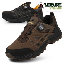 레저타임 기능성 생활 방수 소재 다이얼 보아 시스템 남자 트레킹화 경등산화 남성 하이킹화 캐주얼 신발