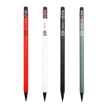 [모비딕컴퍼니] 드로잉용품 꿈쟁이연필 학생용연필 필기연필 선물용씨앗연필 학습준비물, 잇★ NEW 2B 전자동 연필 전자동연필 필기류, 잇★ 회색