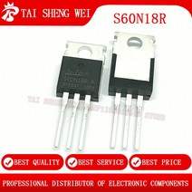 자동차 수입 부품 튜닝 용품 10pcs S60N18R TO-220 180A 60V MOSFET 155A 새로운 원본, 04 S60N15R 10pcs