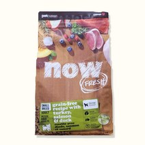 나우프레쉬 어덜트 그레인프리 스몰브리드 사료 2kg 건식사료, 칠면조, 1.36kg, 2개