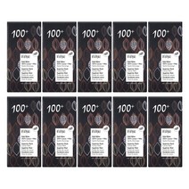 (해외) 비바니 카카오닙스 100% 다크 초콜릿 80gX10개묶음, 10개