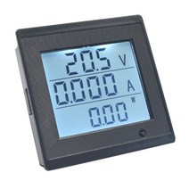 LCD 디지털 볼트 미터 전류계 와트 미터 DC6-200V 0-20A 0-4KW 테스터 미터 게이지