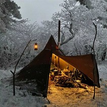 감성캠핑 불멍 쉘터 인디언 텐트 티피텐트 글램핑, 대형