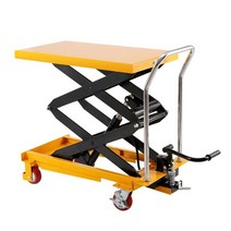 리프트 끌차 대차 구루마 승강기 유압식 운반카, 350kg