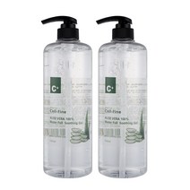 셀파인 알로에수딩젤크림 100%순도워터플 1000ml 2개 제조사직거래.명품, 30000, 2