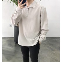 여름 스탠다드 루즈핏 남자 오픈카라 린넨 셔츠 남방