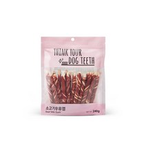 강아지 소고기껌 개껌 띵독 스틱껌 3개 빈혈 예방 면역력 증진 비타민 A