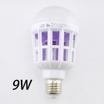 9W/15W/20W LED 모기 킬러 전구 하루살이퇴치 모기등, 9W 전구