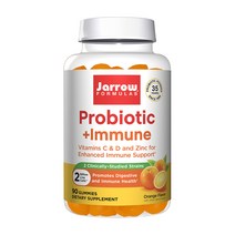 재로우 프로바이오틱 + 이뮨 오렌지 맛 구미, 90개입, 1개