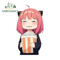 EARLFAMILY-스파이 x 가족 애니메이션 자동차 스티커 13cm 7.1cm 서핑 보드 바이크 오토바이 데칼 방수 캐러밴 비닐 액세서리, YT-178843-13cm