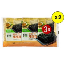 (상온)[풀무원]도시락김3봉15gx2