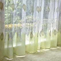 커튼 창문 창문형 거실 녹색 침실 주방 블라인드 맞춤 제작 curtain