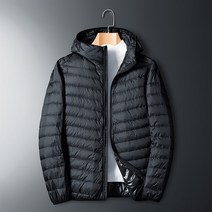 남성 경량 패딩 점퍼 2022 Winter Fashion Brand Ultra Light Duck Down Jacket Mens Korean Streetwear Feather Co