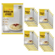 쏙 빠지는 빼빼곤약 사천짜장 / 까르보나라 곤약면 228g x 20팩, (129kcal) 까르보나라 곤약면 20팩