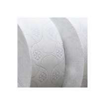 100 무형광 장폭3겹 대용량꽃무늬 점보롤화장지휴지 160284, 100% 무형광 장폭3겹 대용량꽃무