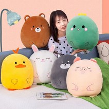 캐릭터 쿠션 담요 무릎담요 낮잠 베개 책상베개 사무실 학교 도서관 등받이 등쿠션 담요세트