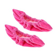 스케이트화 날집 피겨 커버 아이스하키 테리 천 스 하키 피규어 스케이트 블레이드 가드 보호대 커버 1 쌍, 02 Rose Red