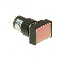 2A2B 푸쉬락 LED 스위치 직사각형 24V DC 16mm KH-516L-B2224V, 화이트 [KH-516L-B22W24V]