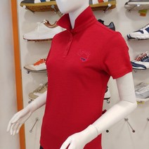 루이까스텔 23년 SS신상 여성 봄여름 큐프라 원단 기본 반팔 카라 티셔츠