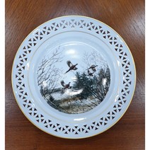 (엔틱/빈티지) 덴마크 로얄코펜하겐 빙앤그뢴달 B&G 투각접시(Harald Wiberg)3