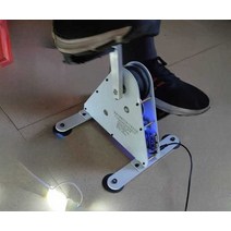 자가발전 수동 페달 자전거 페달 손발전기 재활 비상, 휴대용 손 발전기 50w