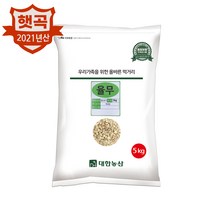 대한농산 2021년 햇곡 국산 율무 5kg 햇율무 통율무, 1개