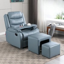 여우세계 1인용 가죽 전동 소파 리클라이너 쇼파 리클라이너가죽소파, 전동좌석 + 리클라이닝, 나노스킨+네일플레이트+네일아트스툴