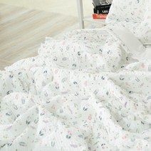피크닉 시어서커 프릴 아사순면 여름차렵이불DQ 3컬러
