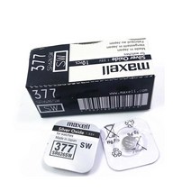 maxell 맥셀 시계 배터리 377 SR626sw 건전지 교체, 1입