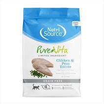 퓨어비타 캣 그레인프리 치킨3kg 고양이 사료, 1kg, 2개